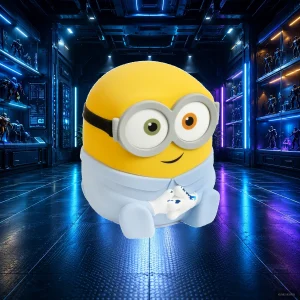 Luz Silicona Recargable Bob Minions SquishyGlo