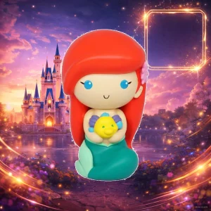 Hucha Ariel Chibi 20cm - La Sirenita coleccionable