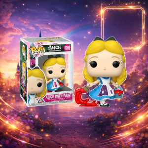 Funko Pop Alicia Pintando 1769 - Alicia en el País de las Maravillas - 10 cm