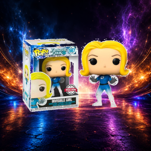 Funko Pop Chica Invisible 567 Los Cuatro Fantásticos Edición Especial