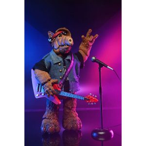 Figura Ultimate Alf Born To Rock NECA 18cm. Versión Rockera del Clásico Alienígena