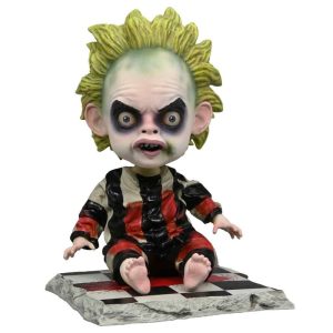Figura Baby Beetlejuice NECA 16cm. Head Knocker Edición Mini Beetlejuice