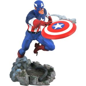 Estatua Capitan America Marvel Comic Gallery 25cm Coleccionista Oficial Marvel Gallery