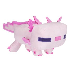 Peluche Ajolote Minecraft 26cm. Criatura Acuática de Edición Oficial