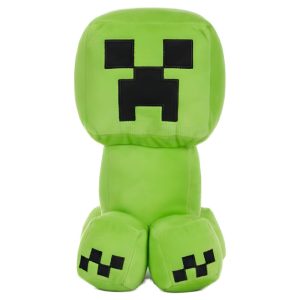 Peluche Creeper Minecraft 30cm. Villano Legendario para Fans del Juego